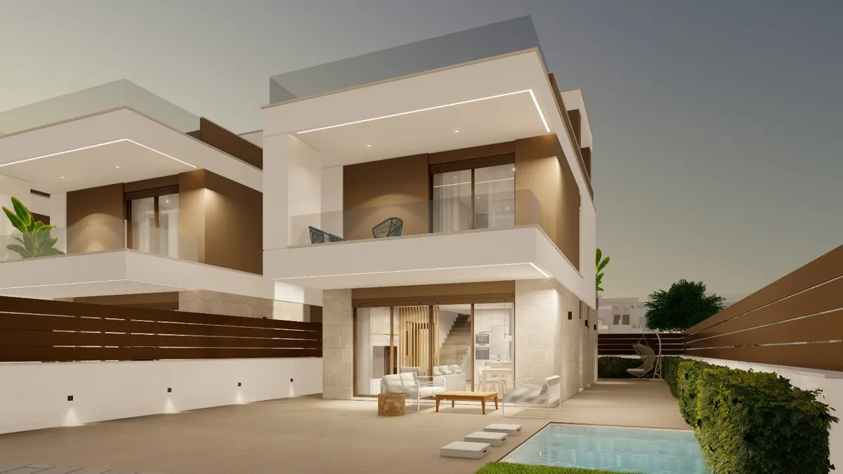 Nieuwbouwvilla's met privézwembad in Pilar de la Horadada, foto 2
