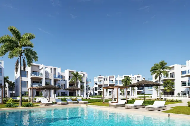 Nieuwbouwappartementen met zwembad en spa in Murcia, Cartagena