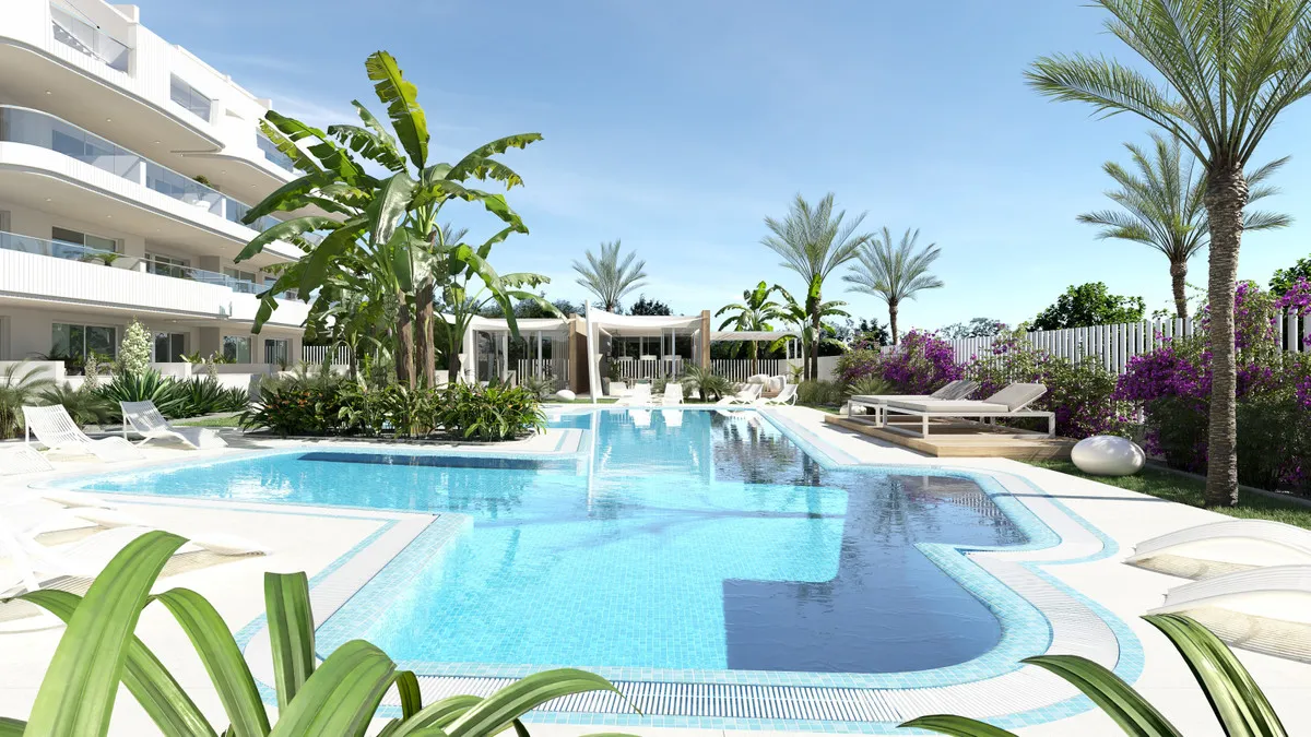 Nieuwbouwappartement met zeezicht in Lomas de Cabo Roig, Orihuela, foto 1