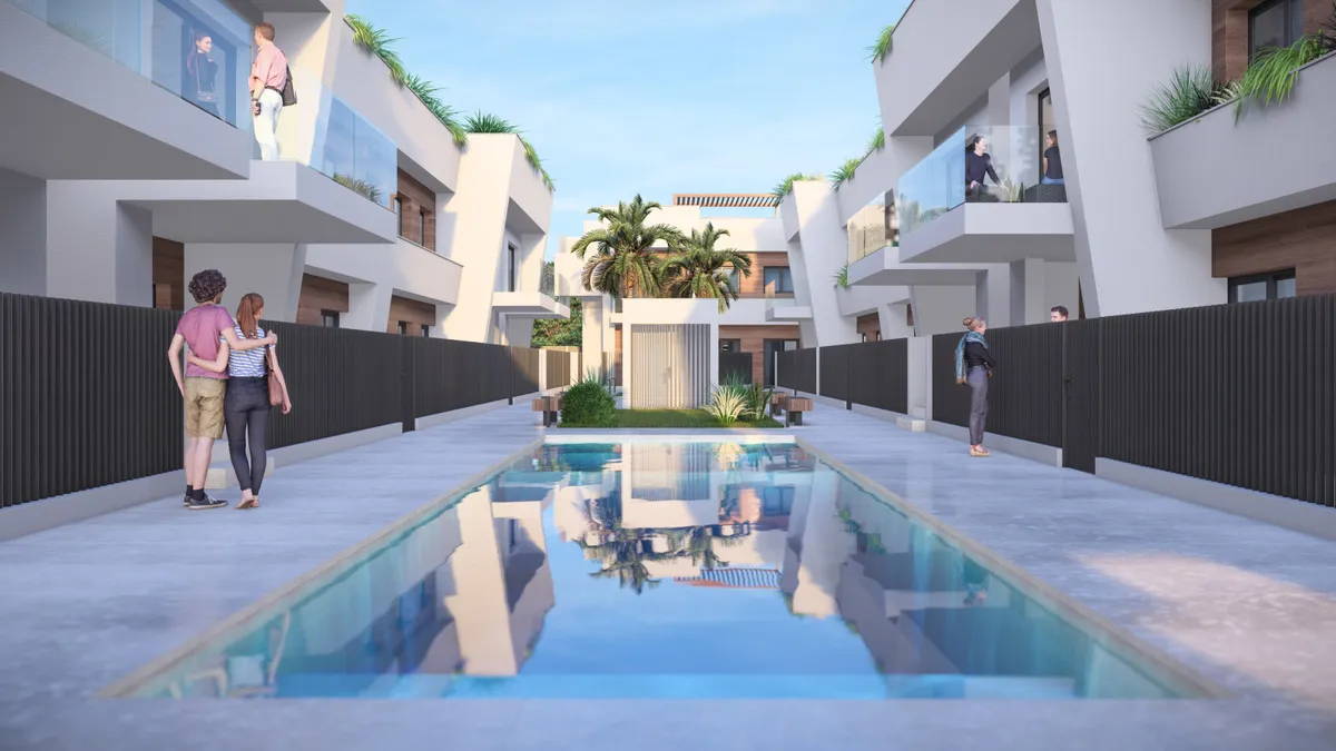 Nieuwbouwvilla's met dakterras en zwembad in Torre-Pacheco, foto 2
