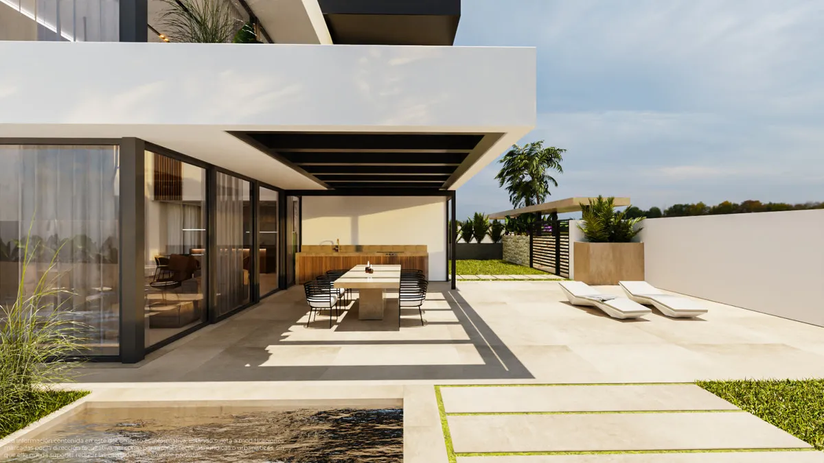 Nieuwbouwvilla met privézwembad en zeezicht in La Zenia, Orihuela, foto 2