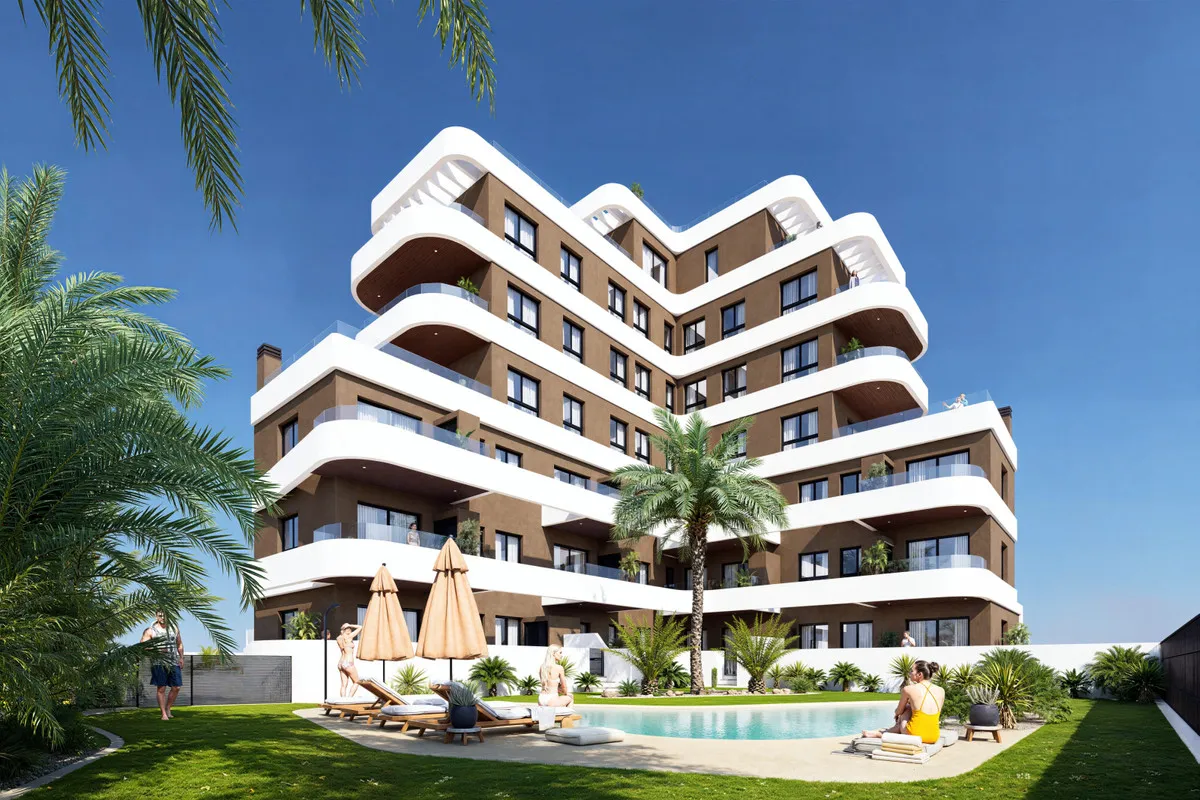 Nieuwbouwappartementen met zwembad in Guardamar del Segura, foto 1
