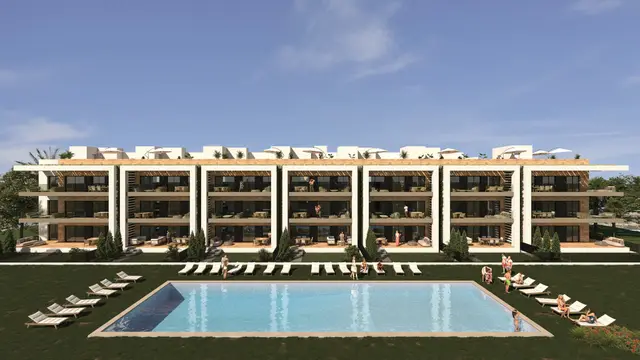 Nieuwbouwappartementen aan de golfbaan in Los Alcázares, Los Alcázares
