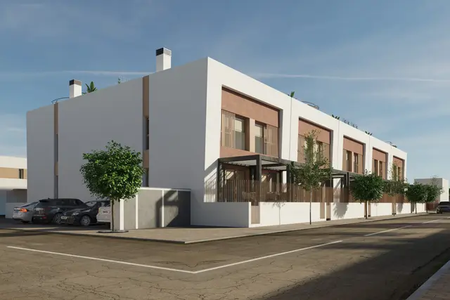 Nieuwbouwvilla's met gemeenschappelijk zwembad in Dolores, Dolores