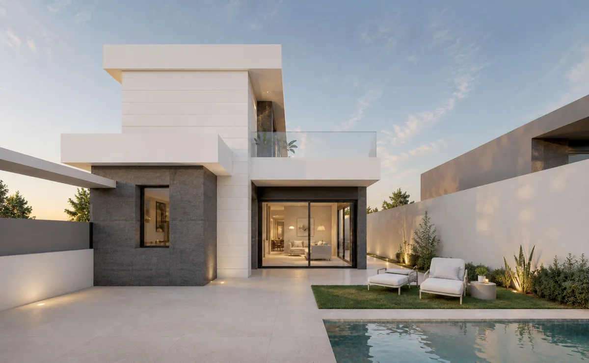 Nieuwbouwvilla's met privézwembad in Pilar de la Horadada, foto 2