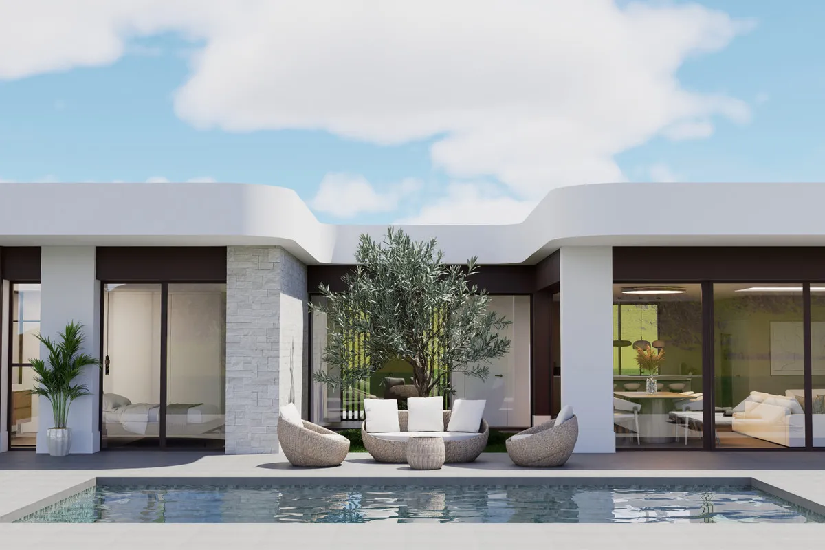Nieuwbouwvilla met privézwembad en tuin in Pinoso, foto 2