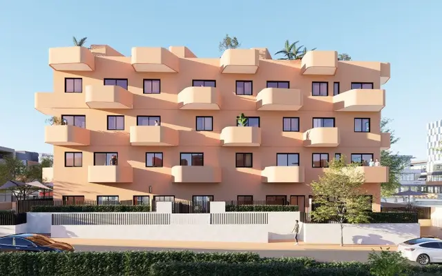 Nieuwbouwappartementen met zeezicht in El Campello, El Campello