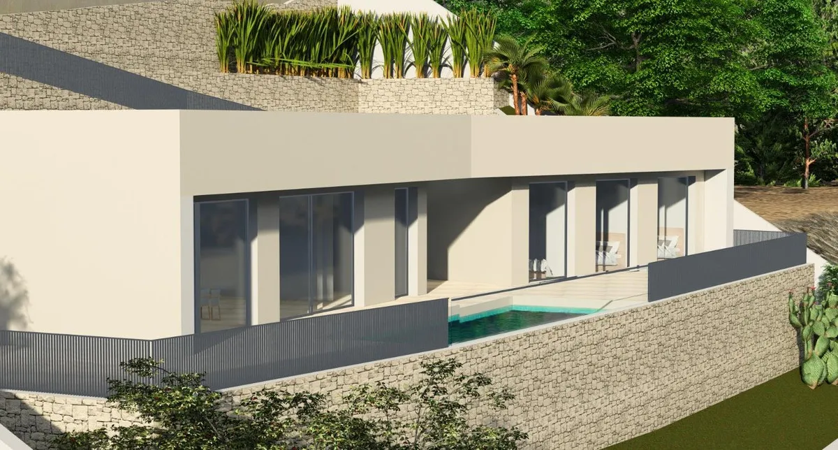 Nieuwbouwvilla met privézwembad en tuin in Pedreguer, foto 1
