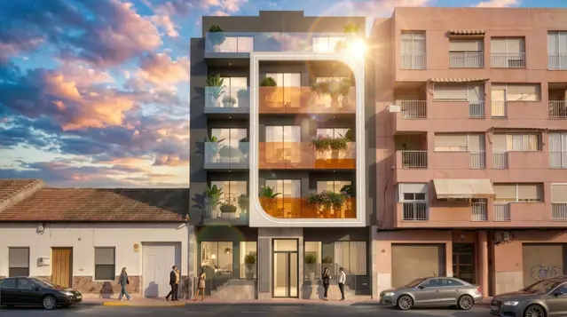 Nieuwbouwappartementen met zeezicht in Guardamar del Segura, Guardamar del Segura