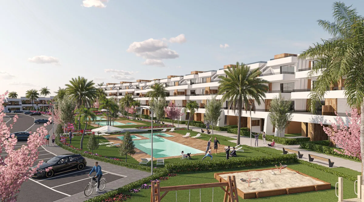 Nieuwbouwappartementen met 2 of 3 slaapkamers in Alhama de Murcia, foto 1