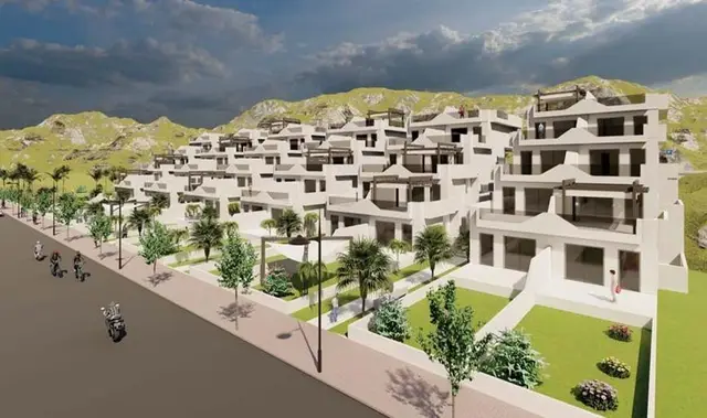 Nieuwbouwappartementen met zeezicht en zwembad in Mutxamel, Mutxamel