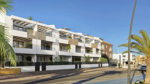 Nieuwbouwappartementen met zeezicht in Lo Pagán, San Pedro del Pinatar, Lo Pagán, San Pedro del Pinatar