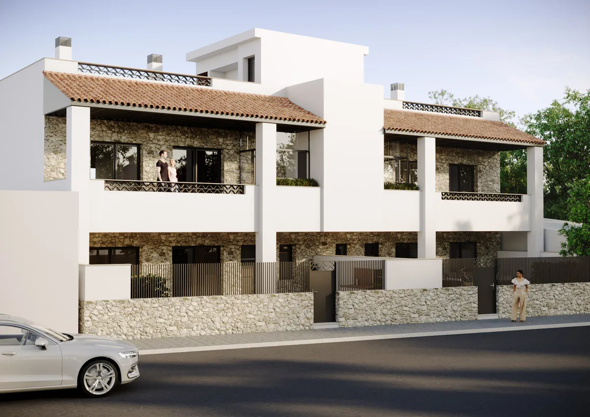 Nieuwbouwappartement met terras en tuinzicht in Hondón de las Nieves, foto 1