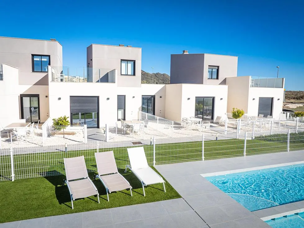 Nieuwbouw rijwoningen met gemeenschappelijk zwembad in Murcia, foto 1