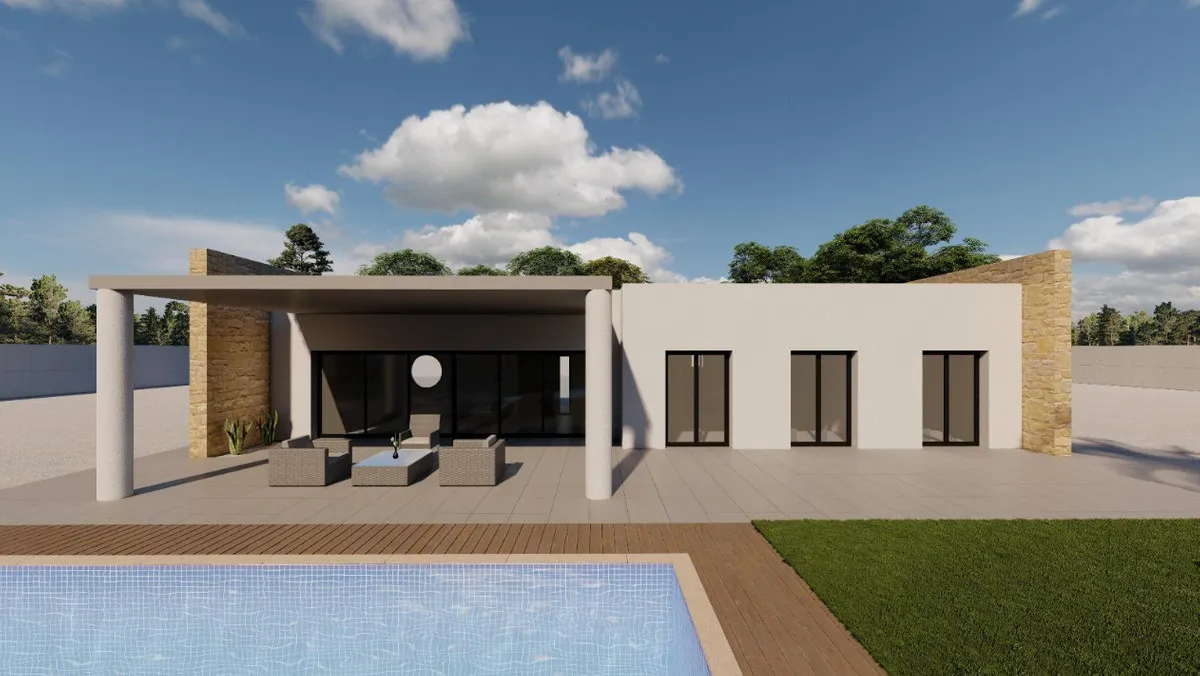 Nieuwbouwvilla met privézwembad op 10.000 m² in Pinoso, foto 1