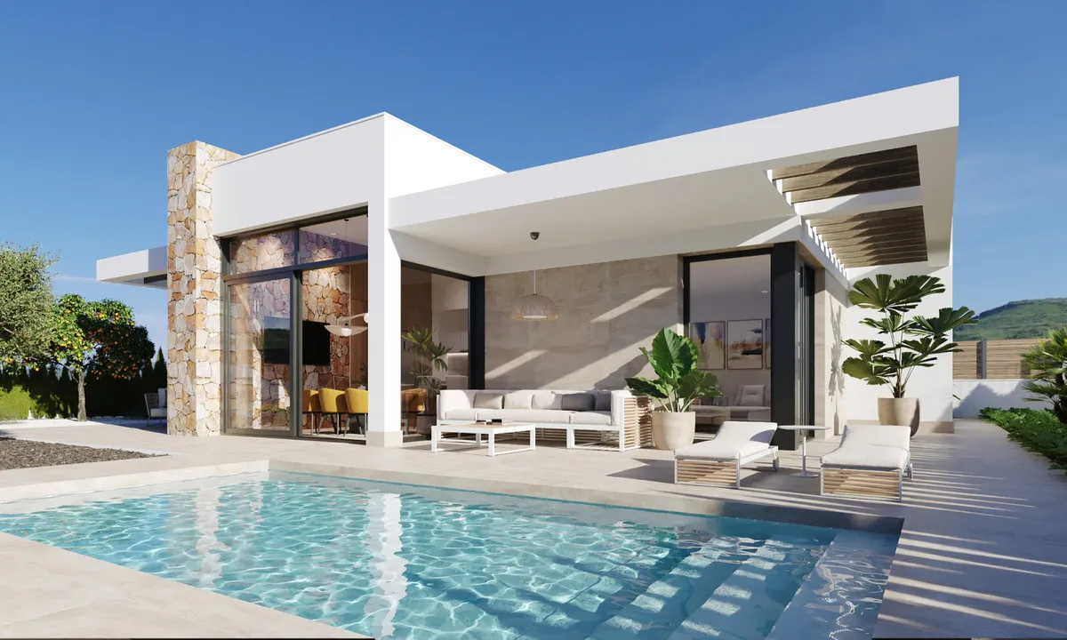 Nieuwbouwvilla's met privézwembad in Fuente Álamo de Murcia, foto 1