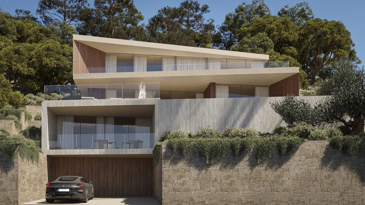 Nieuwbouwvilla met privézwembad en zeezicht in Benissa, foto 1