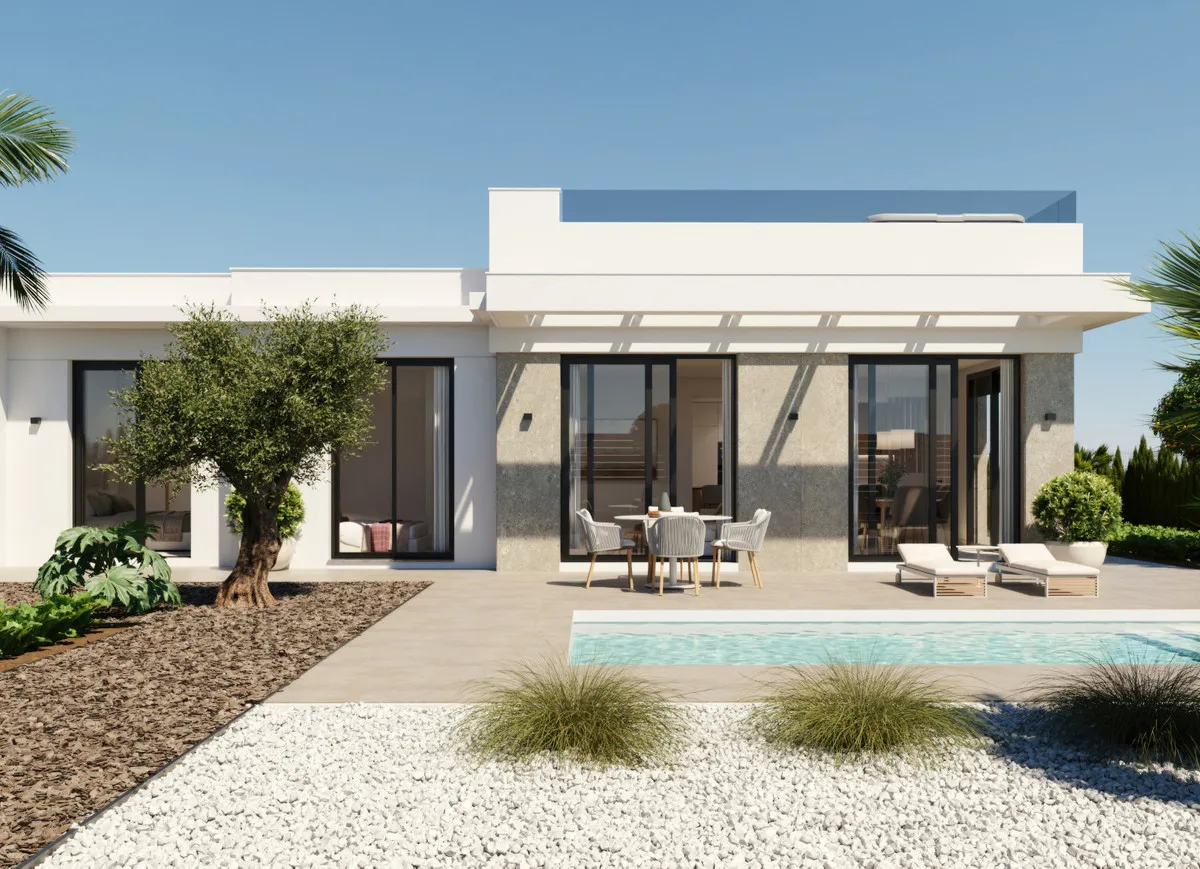 Nieuwbouwvilla's met privézwembad in Fuente Álamo de Murcia, foto 1