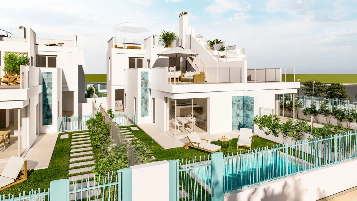 Nieuwbouwvilla's met privézwembad in Los Alcázares, foto 2