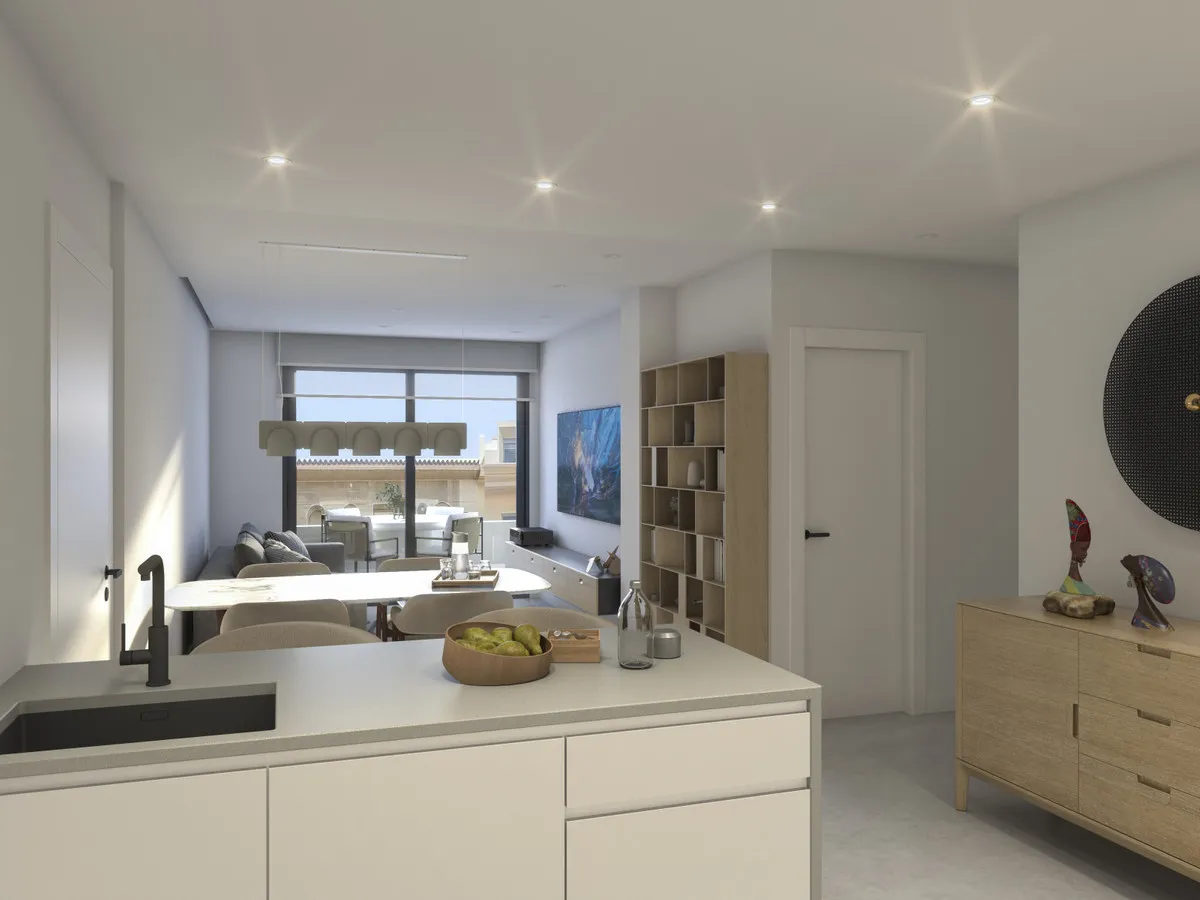 Nieuwbouwappartementen met terras en lift in Santa Pola, foto 3