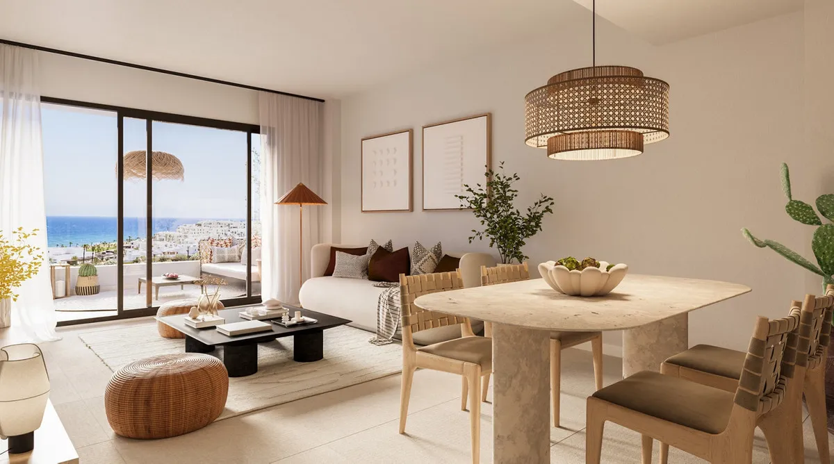 Nieuwbouwappartement met zeezicht en 3 slaapkamers in Mojácar, foto 3