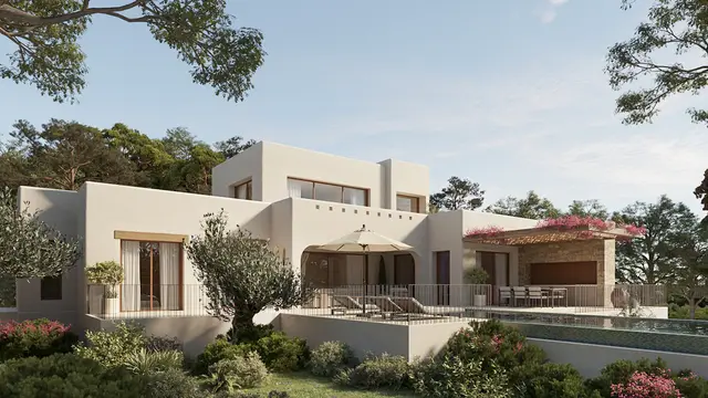 Nieuwbouwvilla met privézwembad en zeezicht in Benissa, La Fustera, Benissa