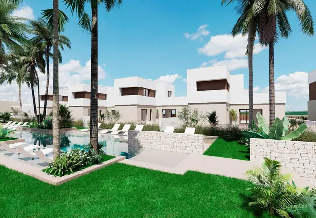 Nieuwbouwvilla's met privézwembad in Los Alcázares, Los Alcázares