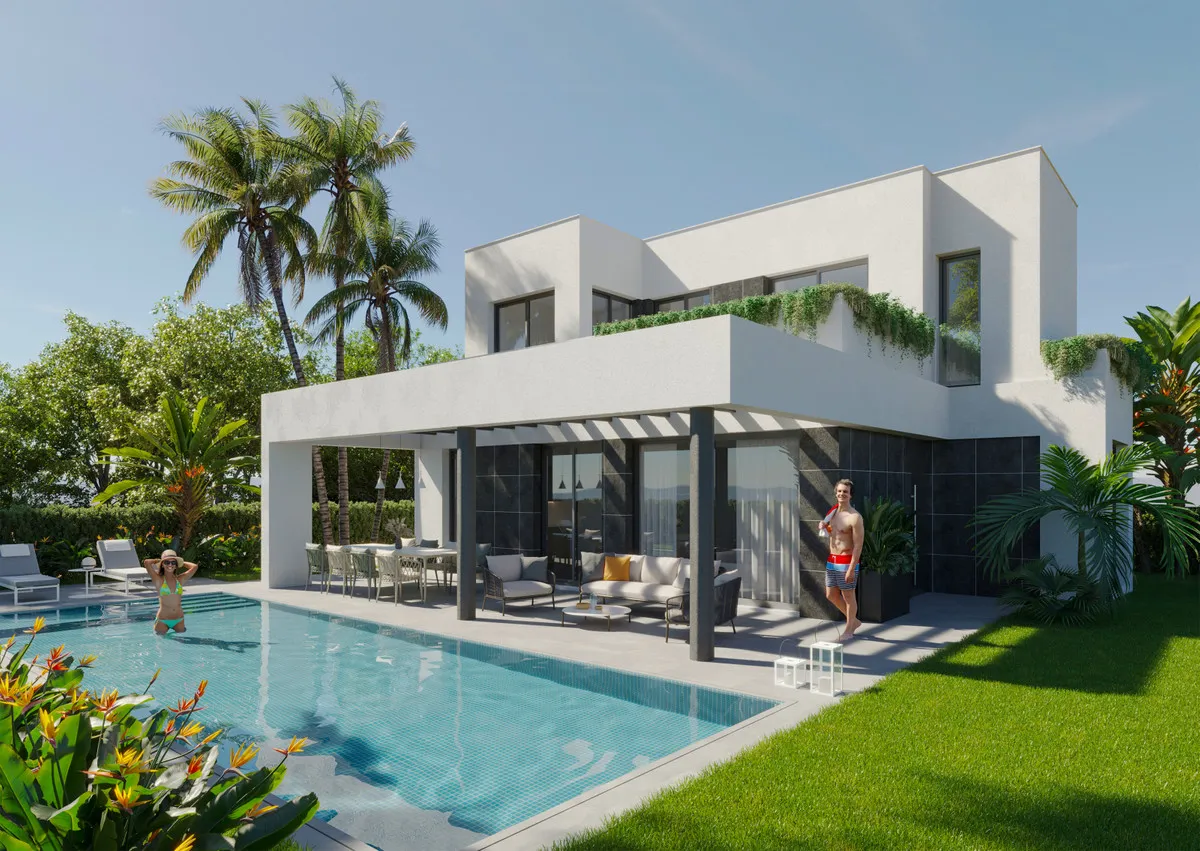 Nieuwbouwvilla's met privézwembad en uitzicht op zee in Finestrat, foto 1