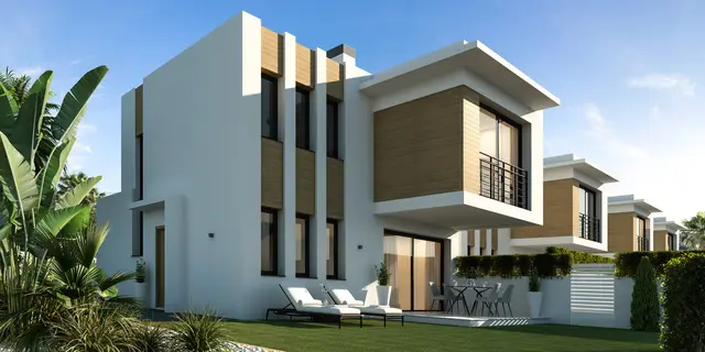 Nieuwbouwvilla's met 3 slaapkamers en dakterras in Dénia, Dénia