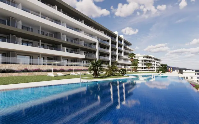 Nieuwbouwappartementen met zeezicht in Mutxamel, Alicante, Mutxamel