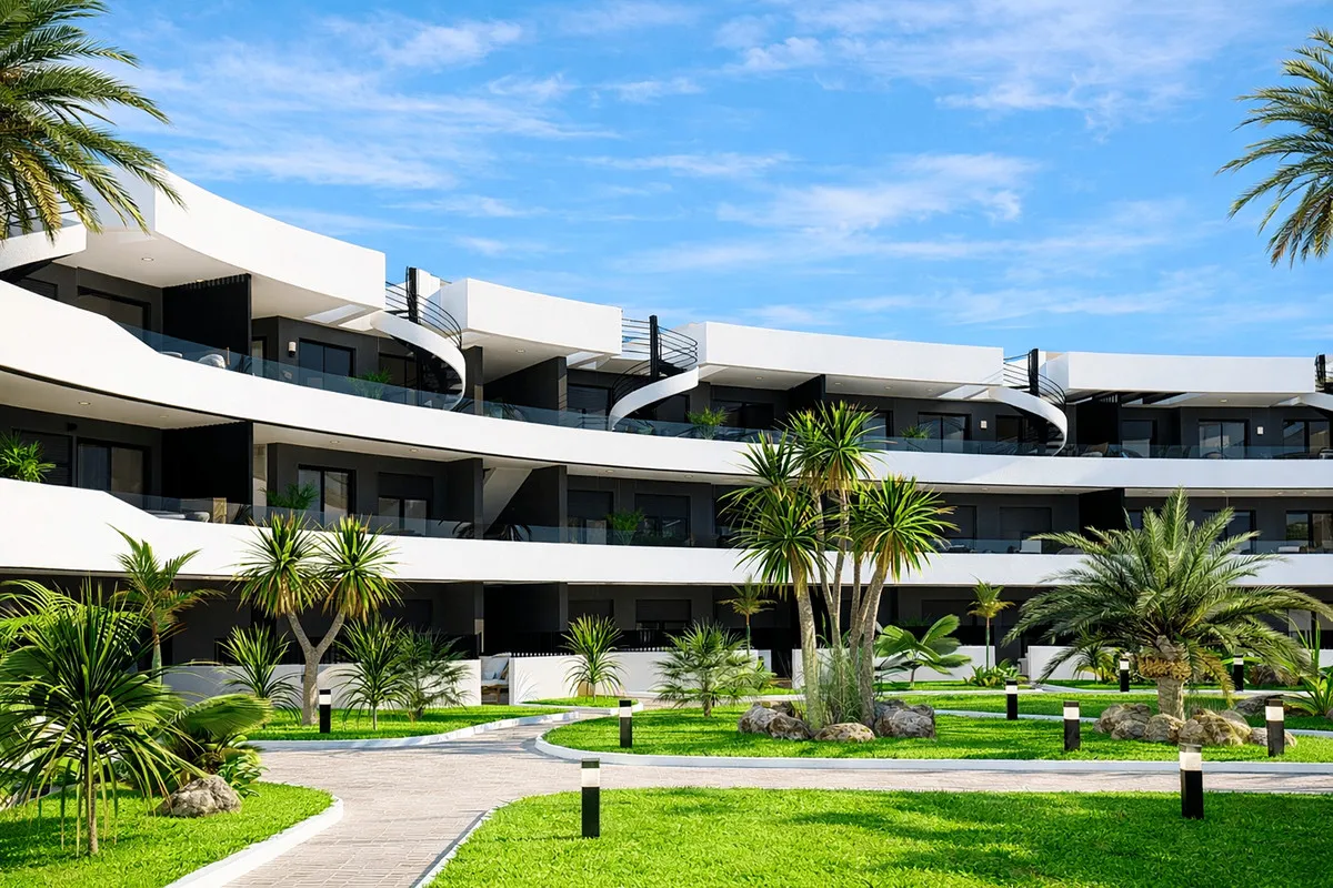 Nieuwbouwappartementen aan de golfbaan in Los Alcázares, foto 1