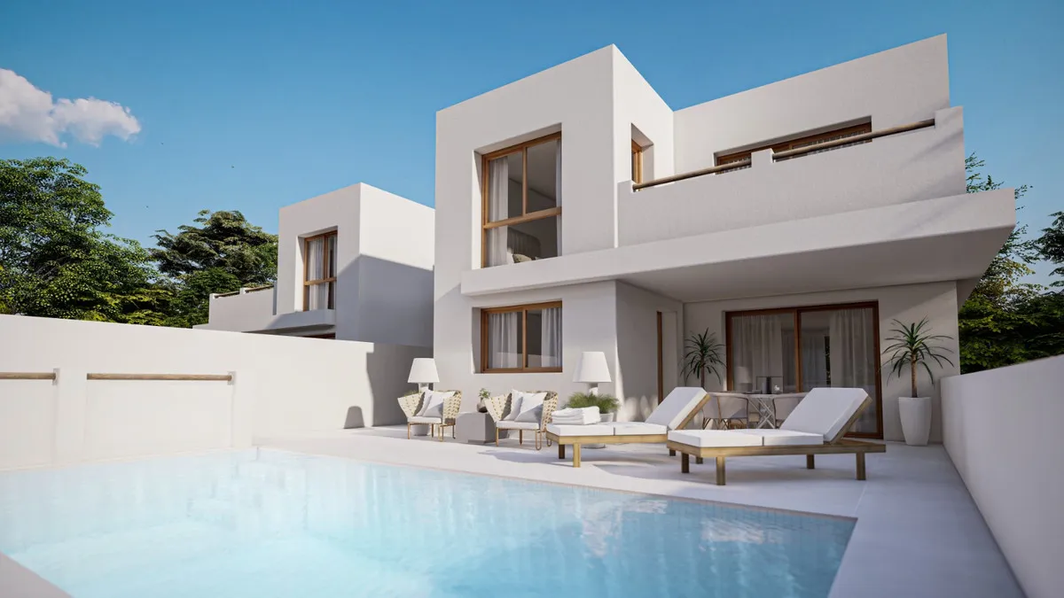Nieuwbouwvilla met privézwembad en zeezicht in L’Alfàs del Pi, foto 3