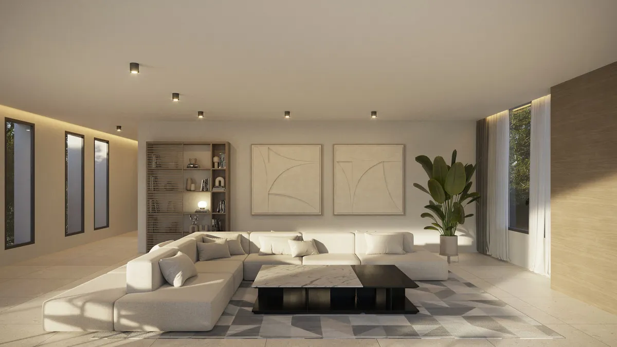 Nieuwbouwvilla met zeezicht en privézwembad in Moraira, foto 2