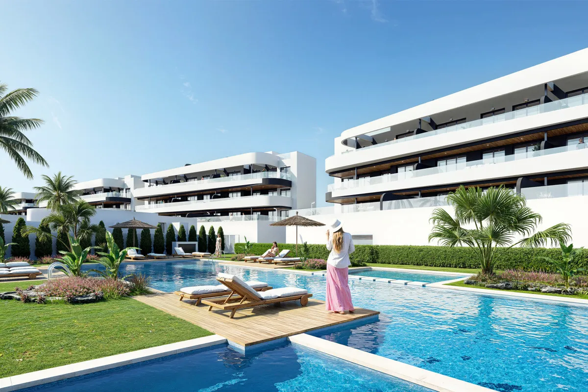 Nieuwbouwappartementen aan de golfbaan in Los Alcázares, foto 3