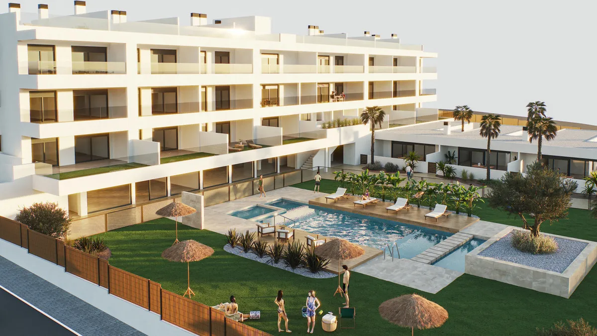 Nieuwbouwappartementen met gemeenschappelijk zwembad in Torrevieja, foto 1
