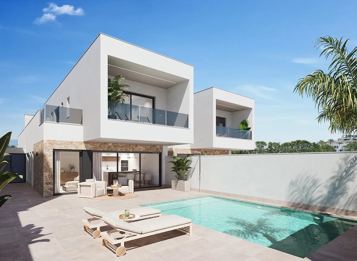 Nieuwbouwvilla met privézwembad in San Pedro del Pinatar, foto 1