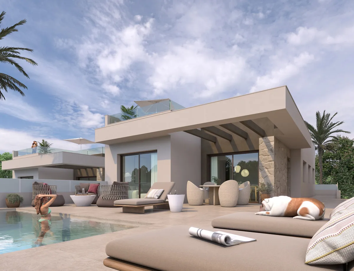 Nieuwbouwvilla's met privézwembad en kelder in Rojales, foto 1