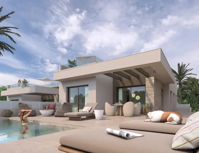 Nieuwbouwvilla's met privézwembad en kelder in Rojales, Rojales