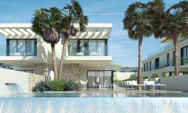 Nieuwbouwvilla met privézwembad aan de golfbaan in Elche, Elx/Elche