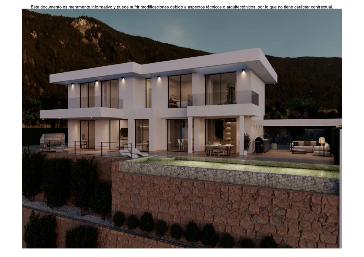 Nieuwbouwvilla met privézwembad en zeezicht in Finestrat, foto 2