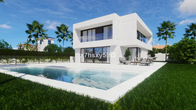 Nieuwbouwvilla met privézwembad en 5 slaapkamers in Orihuela, La Zenia, Orihuela