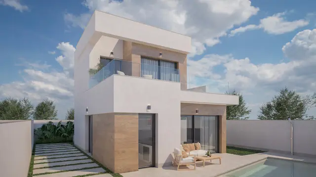 Nieuwbouwvilla met privézwembad in Pilar de la Horadada, Pilar de la Horadada