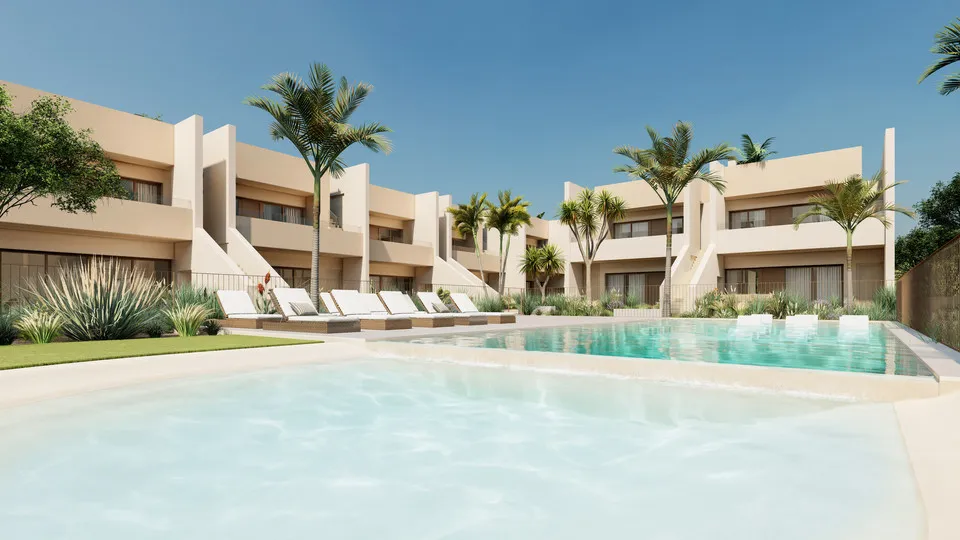 Nieuwbouwappartementen met 3 slaapkamers in Roda Golf, San Javier, foto 2