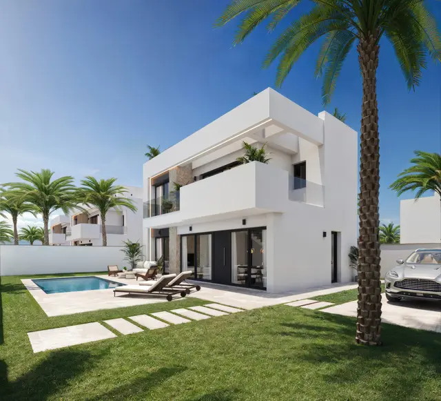 Nieuwbouwvilla met privézwembad in Torre-Pacheco, Santa Rosalía Lake and Life Resort, Torre-Pacheco