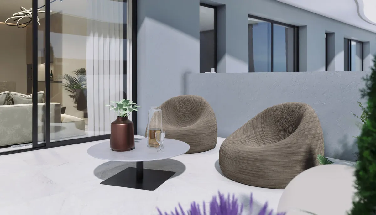 Nieuwbouw rijwoning met dakterras in El Raso, Guardamar del Segura, foto 2