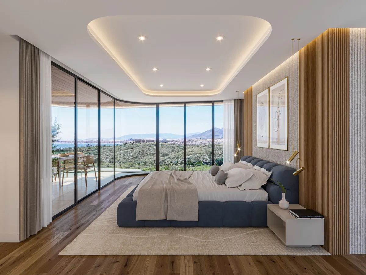 Nieuwbouwvilla met privézwembad en zeezicht in Isla Plana, Cartagena, foto 3