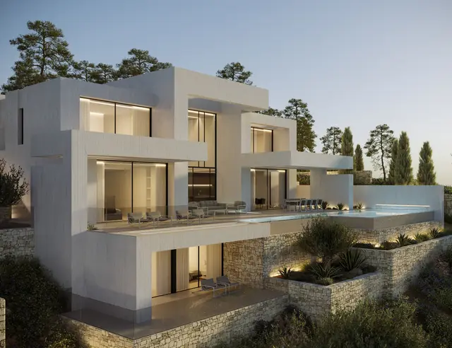 Nieuwbouwvilla met privézwembad en zeezicht in Xàbia/Jávea, Xàbia/Jávea