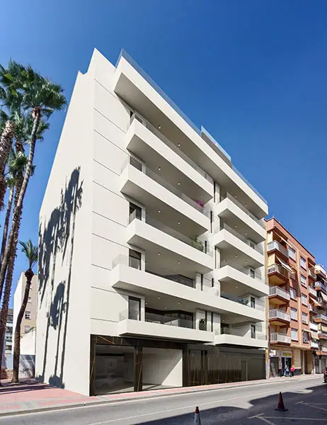 Nieuwbouwappartementen met privézwembad in het centrum van Águilas, Águilas