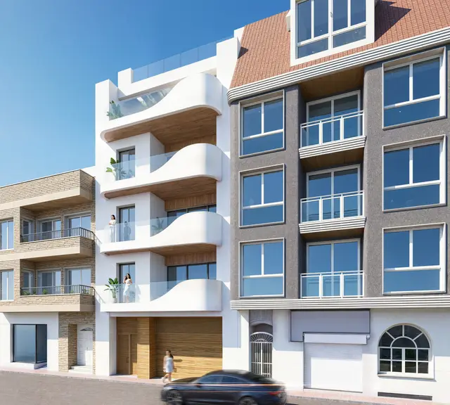 Nieuwbouwappartementen met 4 slaapkamers in Torrevieja, Torrevieja