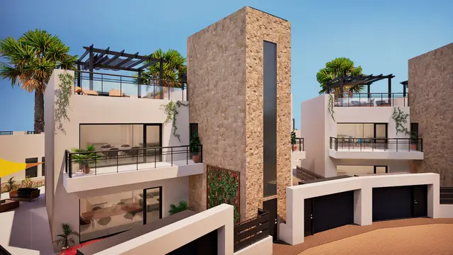 Nieuwbouwvilla's met 2 slaapkamers in La Pinilla, Fuente Álamo, La Pinilla, Fuente Álamo de Murcia